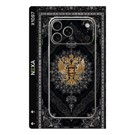 Premium Country & City Phones Skin - Wholesale | Nexa Skins — X1097 - Country & City (ornate, baroque, gold)