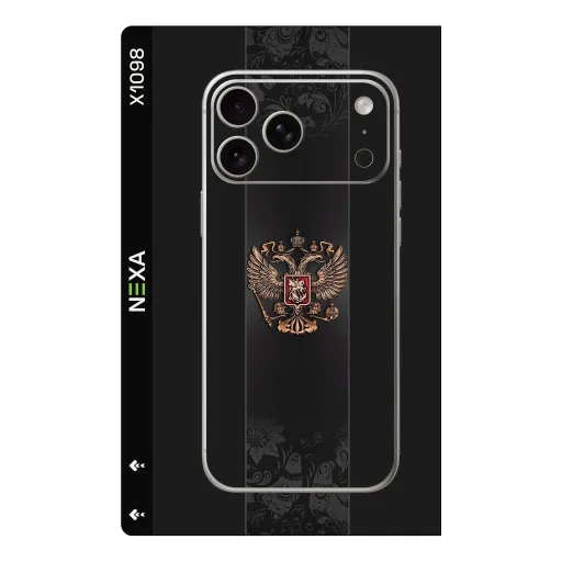 Premium Country & City Phones Skin - Wholesale | Nexa Skins — X1098 - Country & City (black, gold, imperial)