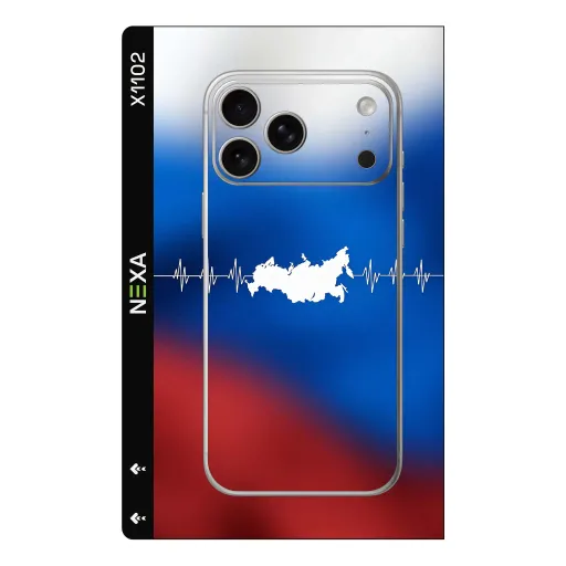 Premium Country & City Phones Skin - Wholesale | Nexa Skins — X1102 - Country & City (russia, patriotic, flag)