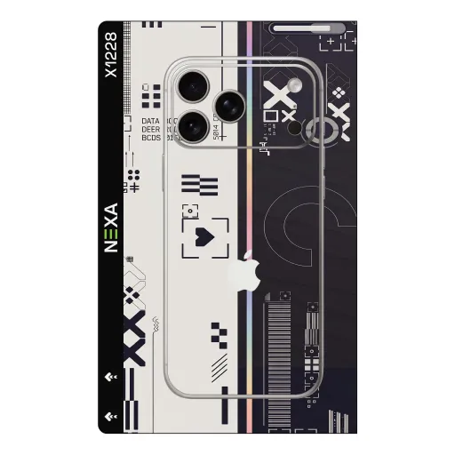 Premium Cypher & Machine Phones Skin - Wholesale | Nexa Skins — X1228 - Cypher & Machine (cyberpunk, techwear, futuristic)