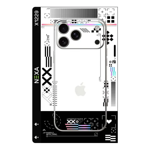 Premium Cypher & Machine Phones Skin - Wholesale | Nexa Skins — X1229 - Cypher & Machine (techwear, cyberpunk, industrial)