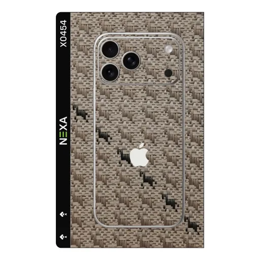 Premium Fabrics Phones Skin - Wholesale | Nexa Skins — X0454 - Fabrics (woven, textile, beige)