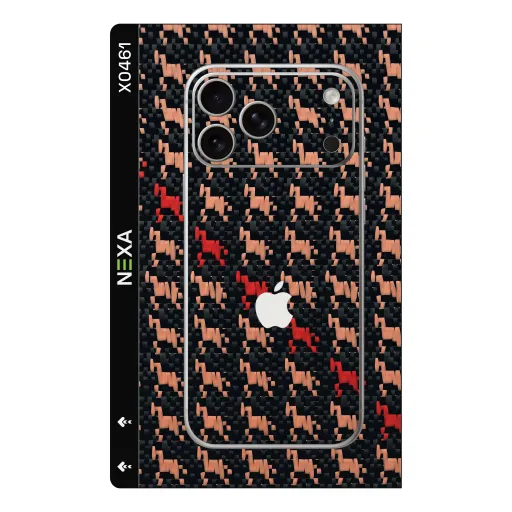 Premium Fabrics Phones Skin - Wholesale | Nexa Skins — X0461 - Fabrics (houndstooth, textile, plaid)