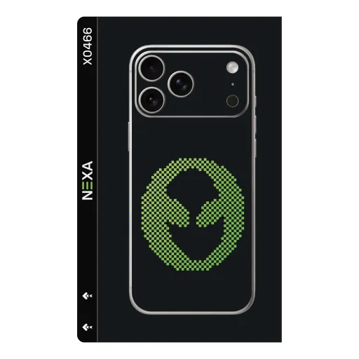 Premium Fabrics Phones Skin - Wholesale | Nexa Skins — X0466 - Fabrics (pixel, neon, gaming)