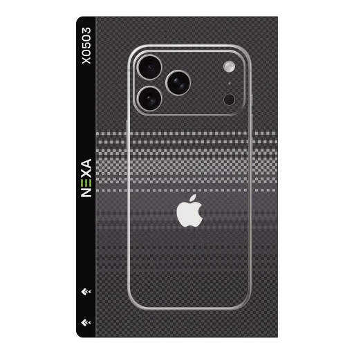 Premium Fabrics Phones Skin - Wholesale | Nexa Skins — X0503 - Fabrics (carbon fiber, checkered, geometric)