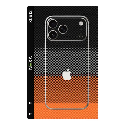 Premium Fabrics Phones Skin - Wholesale | Nexa Skins — X0512 - Fabrics (carbon fiber, checkered, gradient)