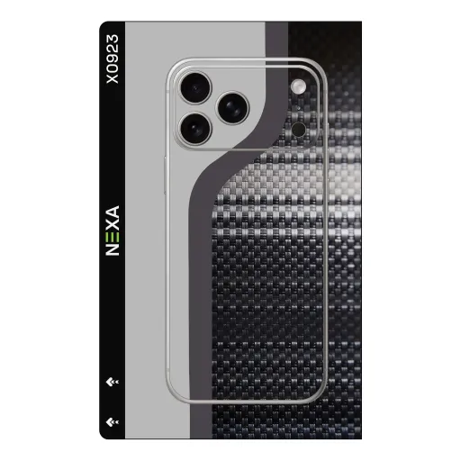 Premium Fabrics Phones Skin - Wholesale | Nexa Skins — X0923 - Fabrics (carbon fiber, monochrome, minimalist)