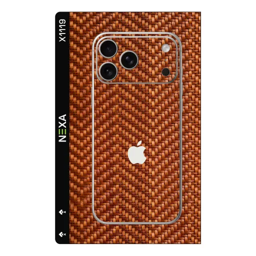 Premium Fabrics Phones Skin - Wholesale | Nexa Skins — X1119 - Fabrics (woven, copper, textured)