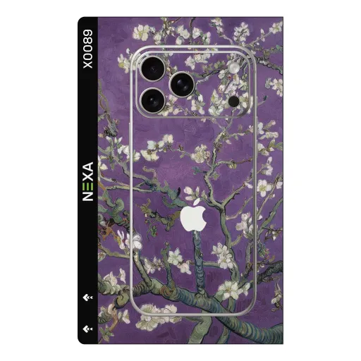Premium Flowers Phones Skin - Wholesale | Nexa Skins — X0089 - Flowers (van gogh, floral, purple)