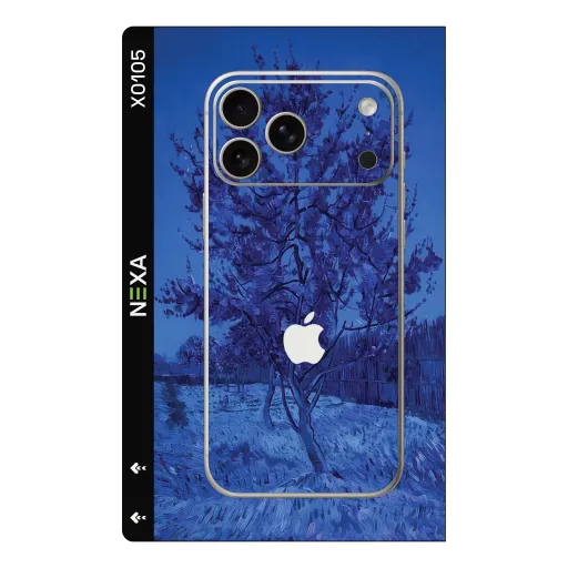 Premium Flowers Phones Skin - Wholesale | Nexa Skins — X0105 - Flowers (vangogh, blue, fine art)
