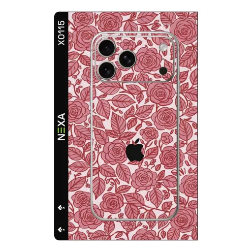 Premium Flowers Phones Skin - Wholesale | Nexa Skins — X0115 - Flowers (floral, botanical, pink)