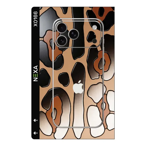 Premium Flowers Phones Skin - Wholesale | Nexa Skins — X0166 - Flowers (leopard, animal print, luxury)
