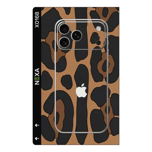 Premium Flowers Phones Skin - Wholesale | Nexa Skins — X0168 - Flowers (leopard print, animal print, brown)