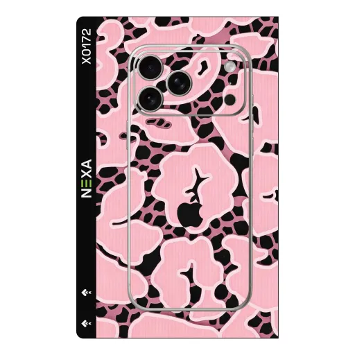 Premium Flowers Phones Skin - Wholesale | Nexa Skins — X0172 - Flowers (lace, floral, pink)