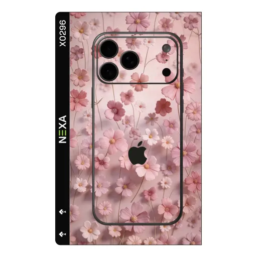 Premium Flowers Phones Skin - Wholesale | Nexa Skins — X0296 - Flowers (floral, pink, botanical)