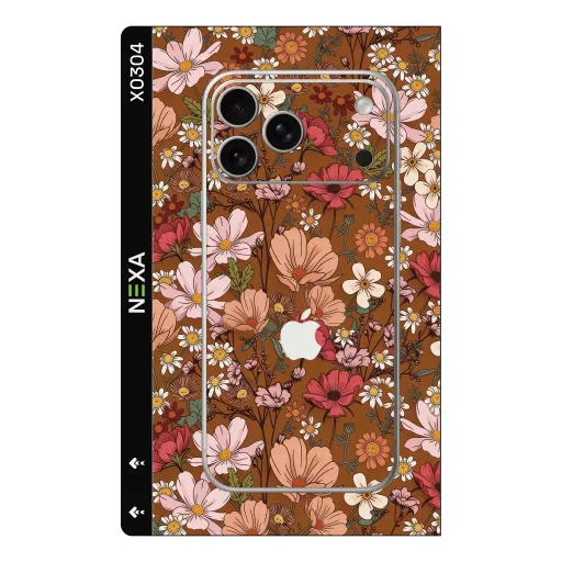 Premium Flowers Phones Skin - Wholesale | Nexa Skins — X0304 - Flowers (floral, botanical, vintage)
