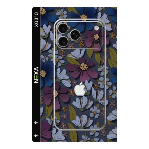Premium Flowers Phones Skin - Wholesale | Nexa Skins — X0310 - Flowers (floral, botanical, matte)