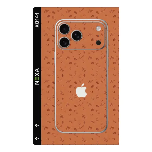 Premium Girls Phones Skin - Wholesale | Nexa Skins — X0141 - Girls (terracotta, floral, minimalist)
