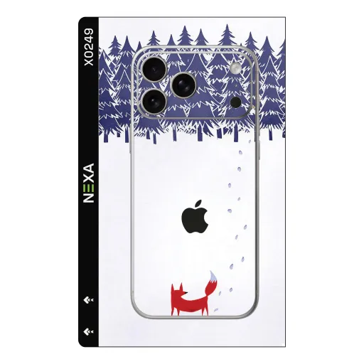 Premium Girls Phones Skin - Wholesale | Nexa Skins — X0249 - Girls (winter, fox, forest)