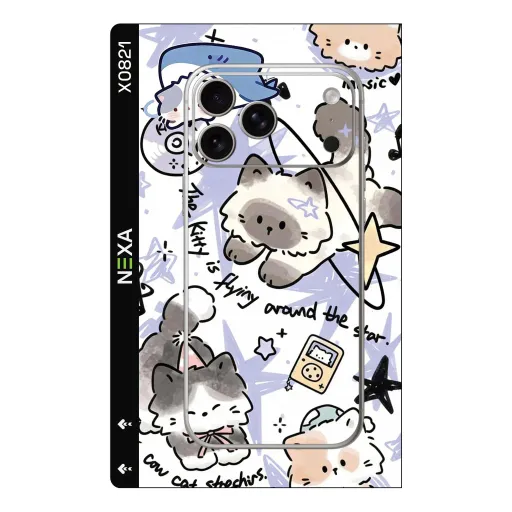 Premium Girls Phones Skin - Wholesale | Nexa Skins — X0821 - Girls (kawaii, cartoon, pastel)
