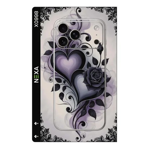 Premium Girls Phones Skin - Wholesale | Nexa Skins — X0998 - Girls (gothic, floral, romantic)