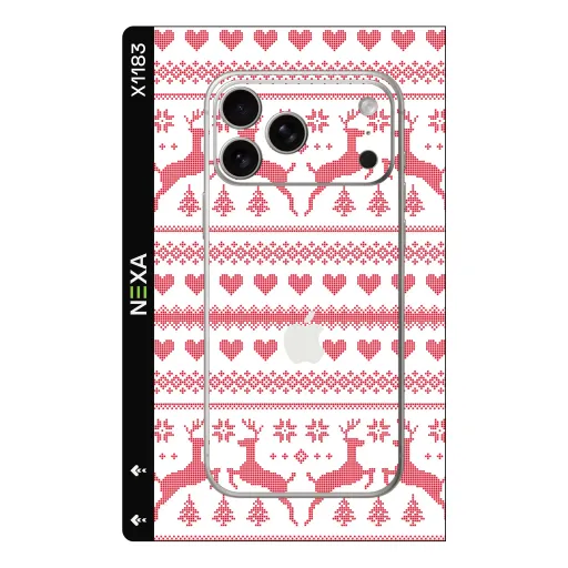 Premium Girls Phones Skin - Wholesale | Nexa Skins — X1183 - Girls (christmas, festive, sweater)