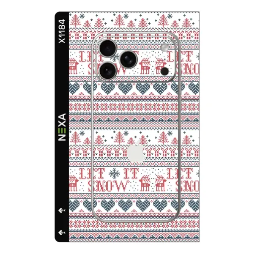 Premium Girls Phones Skin - Wholesale | Nexa Skins — X1184 - Girls (christmas, holiday, fair isle)
