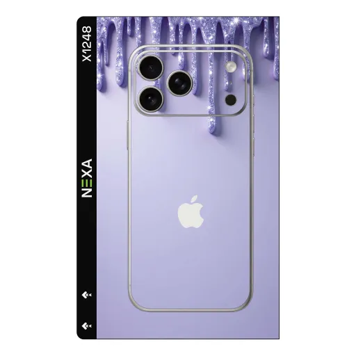 Premium Girls Phones Skin - Wholesale | Nexa Skins — X1248 - Girls (glitter, purple, drip)