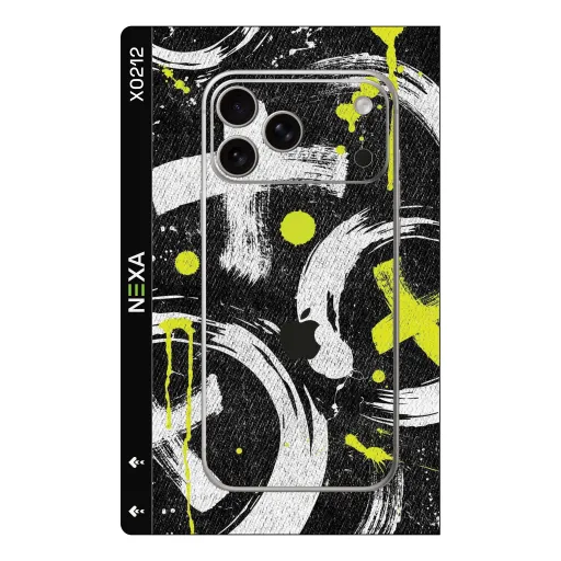 سكن Graffiti & Paint بريميوم لأجهزة Phones - بيع بالجملة | Nexa Skins — X0212 - Graffiti & Paint (street art, urban, neon yellow)