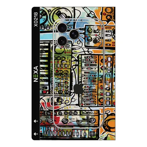Premium Graffiti & Paint Phones Skin - Wholesale | Nexa Skins — X0218 - Graffiti & Paint (street art, retro, music)