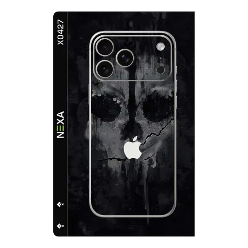 Premium Graffiti & Paint Phones Skin - Wholesale | Nexa Skins — X0427 - Graffiti & Paint (skull, gothic, monochromatic)