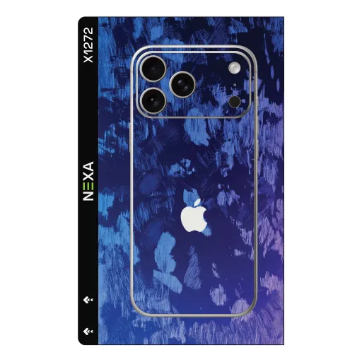 Premium Graffiti & Paint Phones Skin - Wholesale | Nexa Skins — X1272 - Graffiti & Paint (abstract, brushstroke, blue)