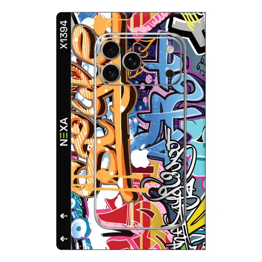Premium Graffiti & Paint Phones Skin - Wholesale | Nexa Skins — X1394 - Graffiti & Paint (street art, urban, vibrant)