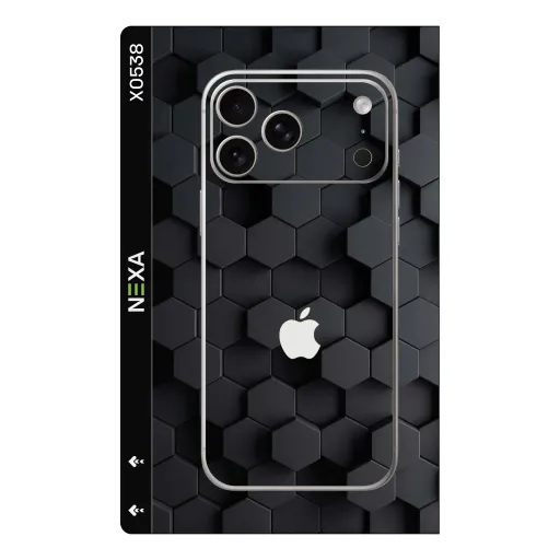 Premium Honeycomb Phones Skin - Wholesale | Nexa Skins — X0538 - Honeycomb (hexagonal, carbon, geometric)