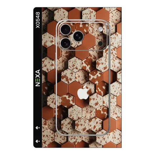 Premium Honeycomb Phones Skin - Wholesale | Nexa Skins — X0548 - Honeycomb (geometric, rustic, speckled)