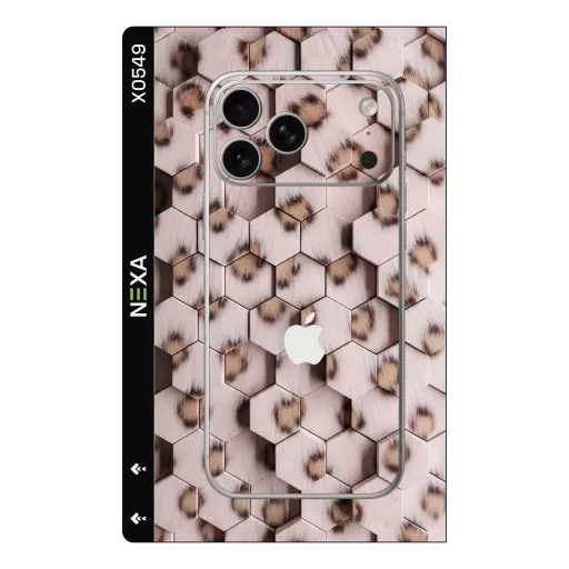 Premium Honeycomb Phones Skin - Wholesale | Nexa Skins — X0549 - Honeycomb (leopard, geometric, animal print)