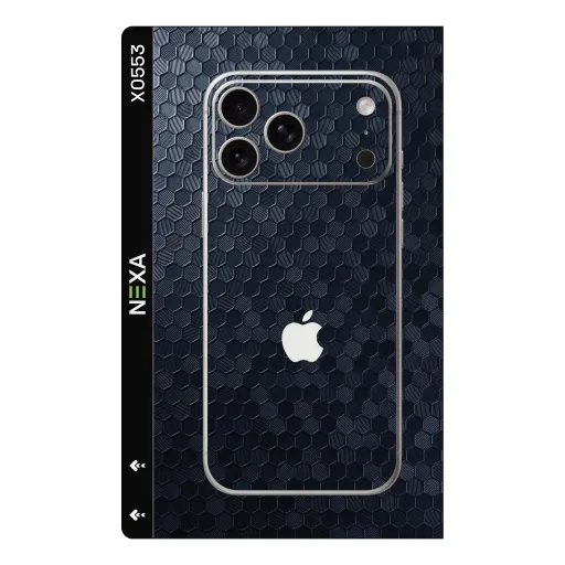 Premium Honeycomb Phones Skin - Wholesale | Nexa Skins — X0553 - Honeycomb (hexagon, carbon fiber, geometric)