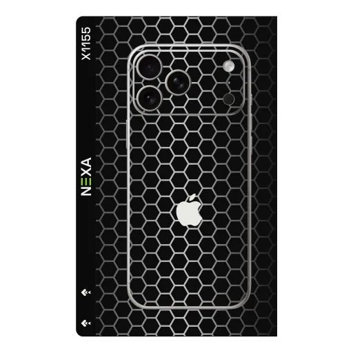 Premium Honeycomb Phones Skin - Wholesale | Nexa Skins — X1155 - Honeycomb (hexagon, carbon fiber, geometric)