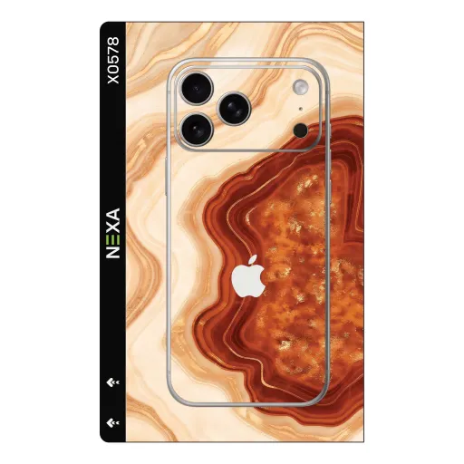 Premium Marble Phones Skin - Wholesale | Nexa Skins — X0578 - Marble (agate, amber, gold)