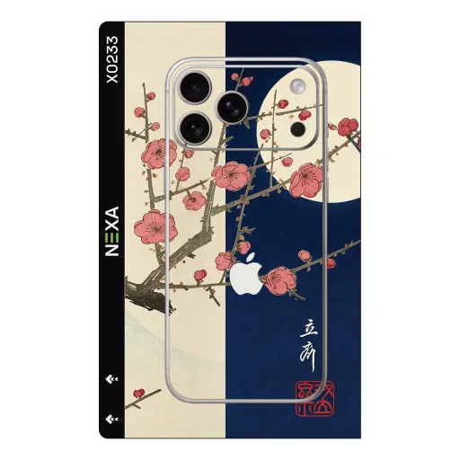 Premium Museum Phones Skin - Wholesale | Nexa Skins — X0233 - Museum (japanese, floral, blossom)