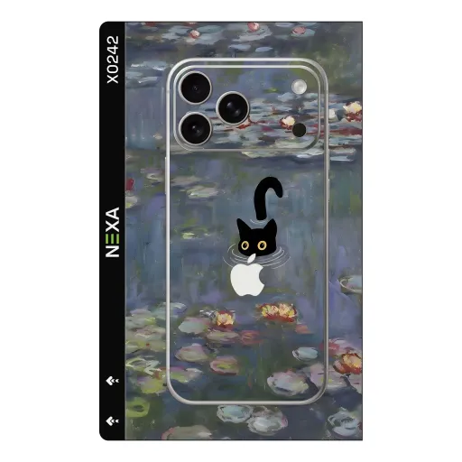 Premium Museum Phones Skin - Wholesale | Nexa Skins — X0242 - Museum (impressionist, oil painting, water lilies)