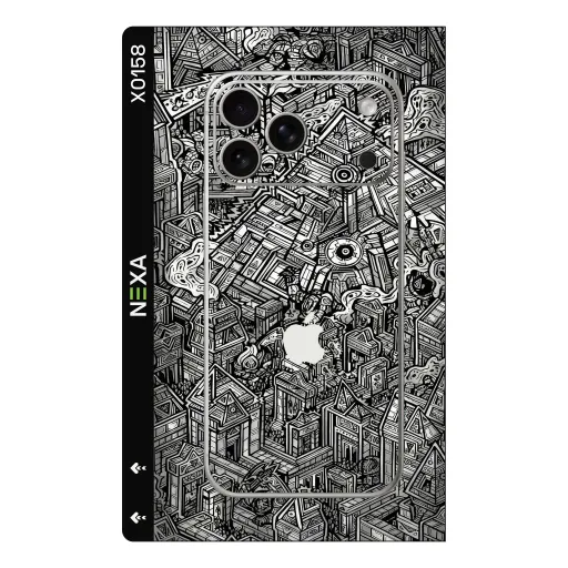 Premium Other Phones Skin - Wholesale | Nexa Skins — X0158 - Other (monochrome, doodle, architectural)