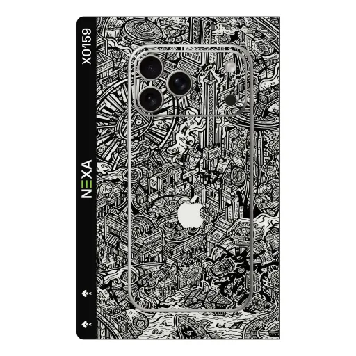 Premium Other Phones Skin - Wholesale | Nexa Skins — X0159 - Other (doodle, monochrome, sketch)