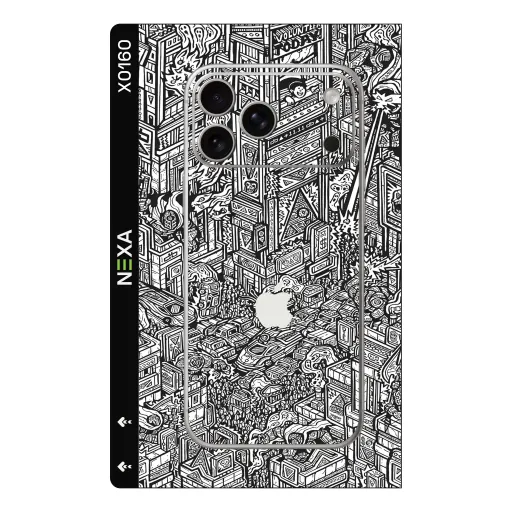 Premium Other Phones Skin - Wholesale | Nexa Skins — X0160 - Other (doodle, monochromatic, illustration)