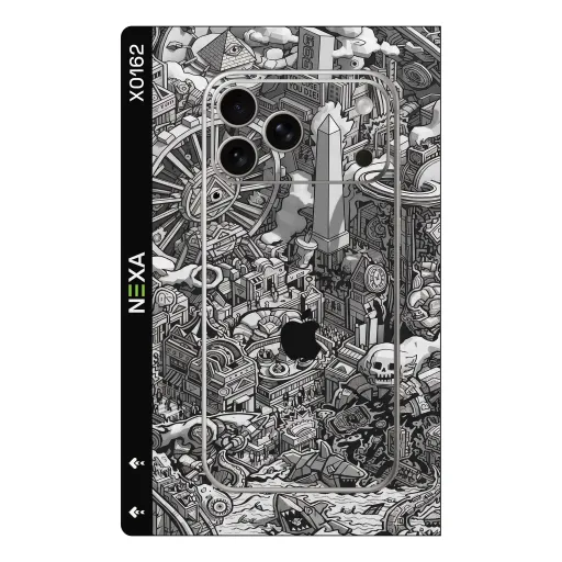 Premium Other Phones Skin - Wholesale | Nexa Skins — X0162 - Other (monochrome, doodle, illustrative)