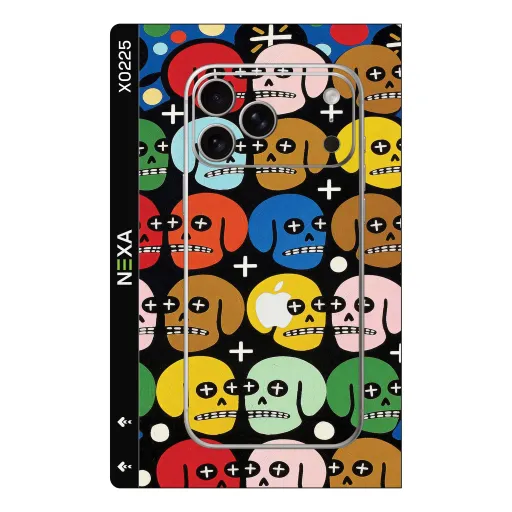 Premium Other Phones Skin - Wholesale | Nexa Skins — X0225 - Other (skull, colorful, pop art)