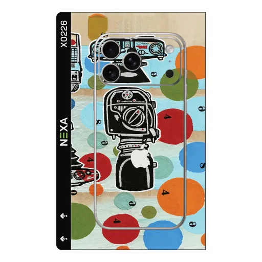 Premium Other Phones Skin - Wholesale | Nexa Skins — X0226 - Other (pop art, vintage camera, retro)