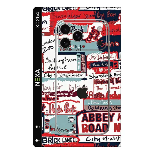 Premium Other Phones Skin - Wholesale | Nexa Skins — X0254 - Other (london, graffiti, collage)
