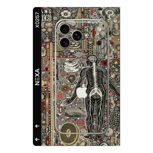 Premium Other Phones Skin - Wholesale | Nexa Skins — X0257 - Other (anatomical, intricate, collage)