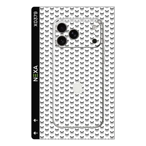 Premium Other Phones Skin - Wholesale | Nexa Skins — X0379 - Other (chevron, geometric, monochrome)